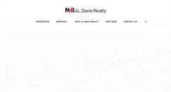 Desktop Screenshot of jldavisrealty.com